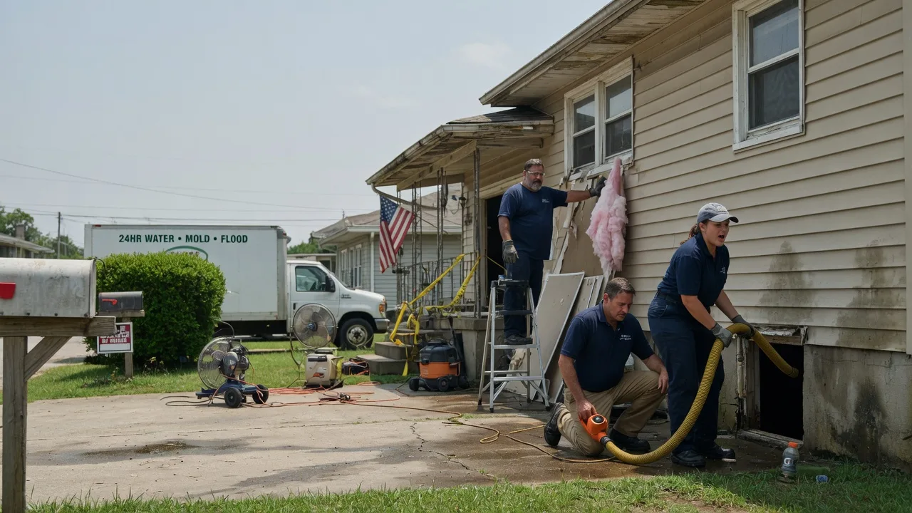 Water Damage Repair in Edgard, LA near me